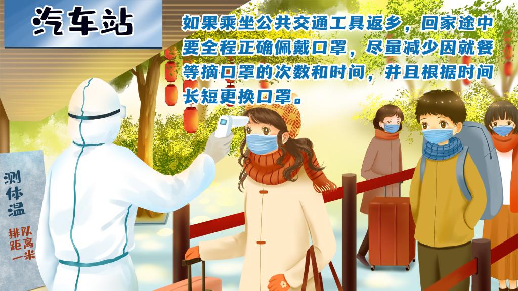 春運(yùn)進(jìn)行時(shí)，人在旅途如何做好防護(hù)？