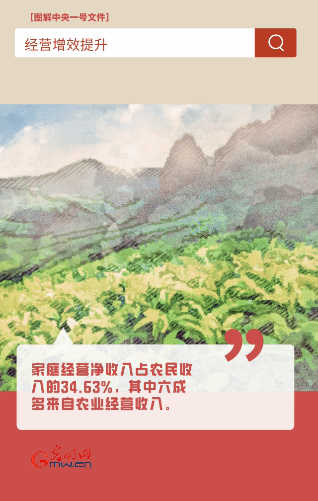 【圖解中央一號文件】“動”漫海報丨今年如何讓農(nóng)民的“錢袋子”鼓起來？