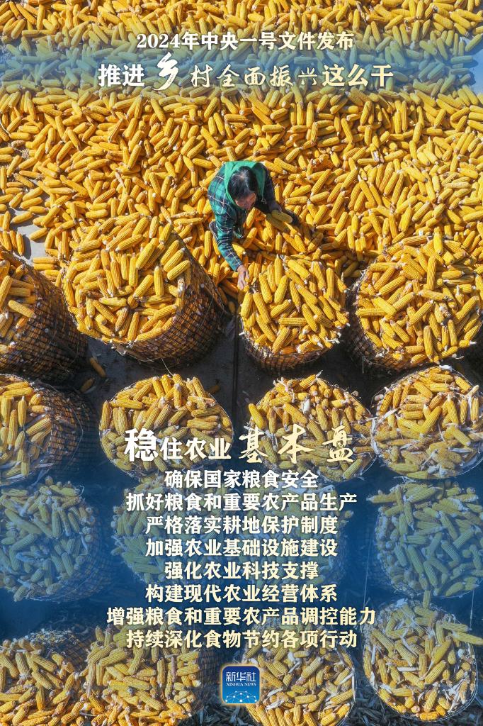 2024年中央一號文件:推進鄉(xiāng)村全面振興這么干