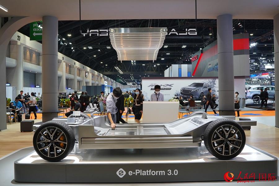 第44屆曼谷國(guó)際車展開幕。李源欣攝