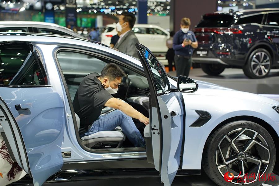 第44屆曼谷國(guó)際車展開幕。李源欣攝