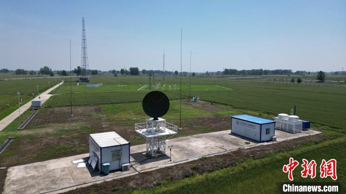 航拍壽縣國(guó)家氣候觀測(cè)臺(tái)?！∽Ａ?攝