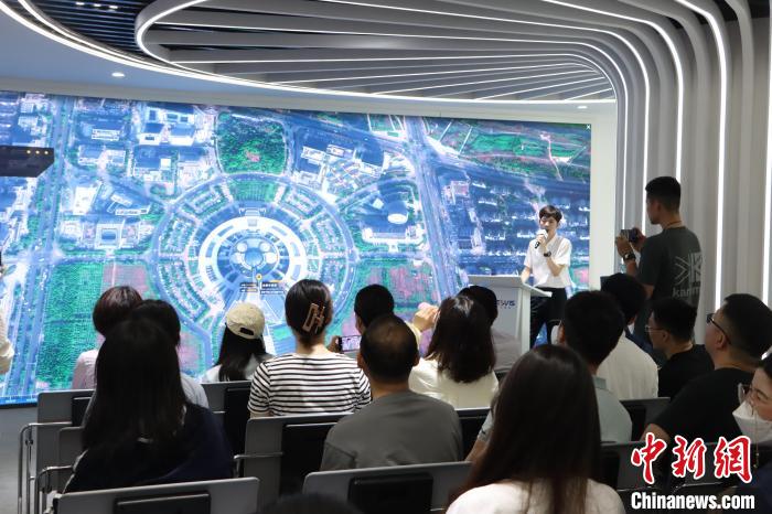 數(shù)字地球技術(shù)應(yīng)用講解。　中科星圖供圖