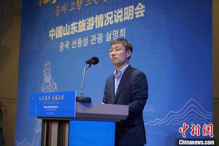 首爾市政府觀光體育局局長金英渙致辭?！⑿?攝