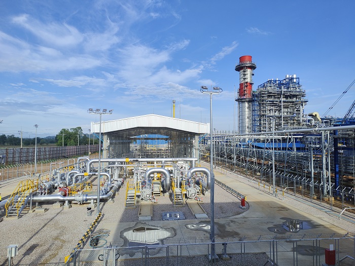 泰國新崗天然氣管道項目計量調(diào)壓站。卡瑪萊 攝