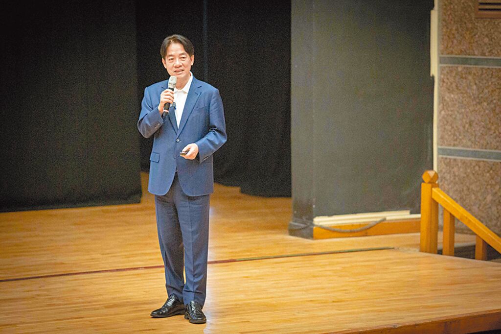 賴清德。臺灣“中時新聞網(wǎng)”資料圖