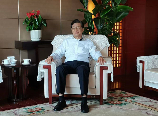 中國人民對外友好協(xié)會副會長李?？Ｖ袊嗣駥ν庥押脜f(xié)會供圖