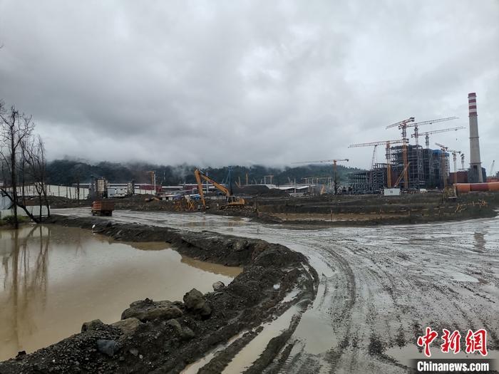 青山緯達(dá)貝園區(qū)建設(shè)初早期。 受訪者供圖