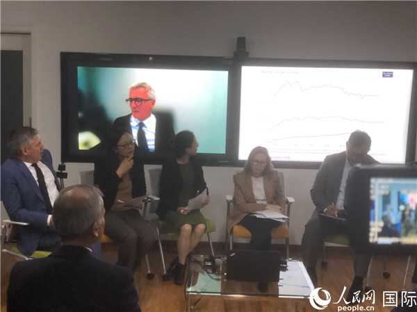 “向COP28注入動力”研討會現(xiàn)場。 人民網(wǎng)記者 趙健攝