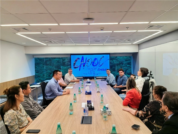 座談會(huì)現(xiàn)場(chǎng)。中海油巴西公司供圖