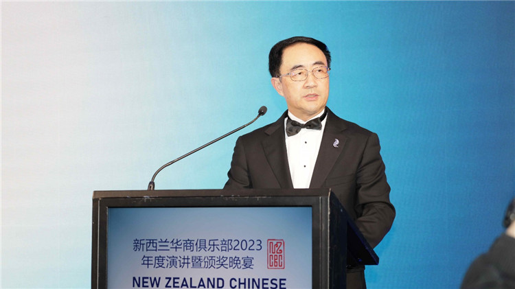 新西蘭華商聯(lián)合總會(huì)主席楊健。攝影：張凱