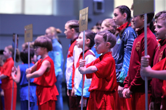 2023年俄羅斯杯暨全俄武術(shù)錦標(biāo)賽開(kāi)幕式現(xiàn)場(chǎng)。駐俄羅斯大使館供圖
