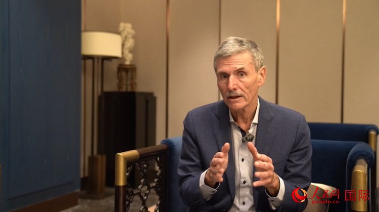 杜登霍夫接受采訪。人民網(wǎng) 劉動攝