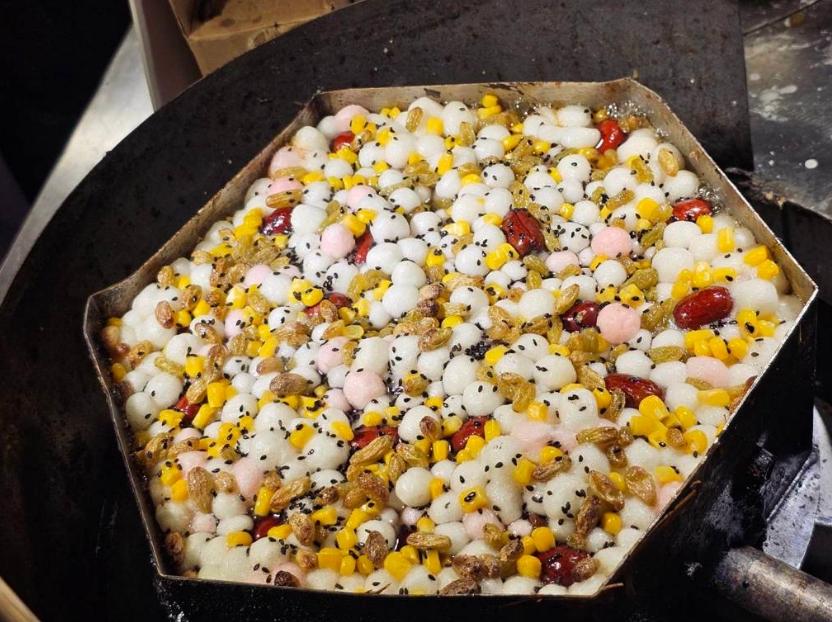 南京特色小吃梅花糕。圖片來(lái)源：臺(tái)灣“中時(shí)新聞網(wǎng)”游定剛攝