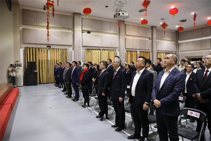 “溫暖迎春·共慶中國年”活動(dòng)現(xiàn)場。中國駐阿爾及利亞大使館供圖