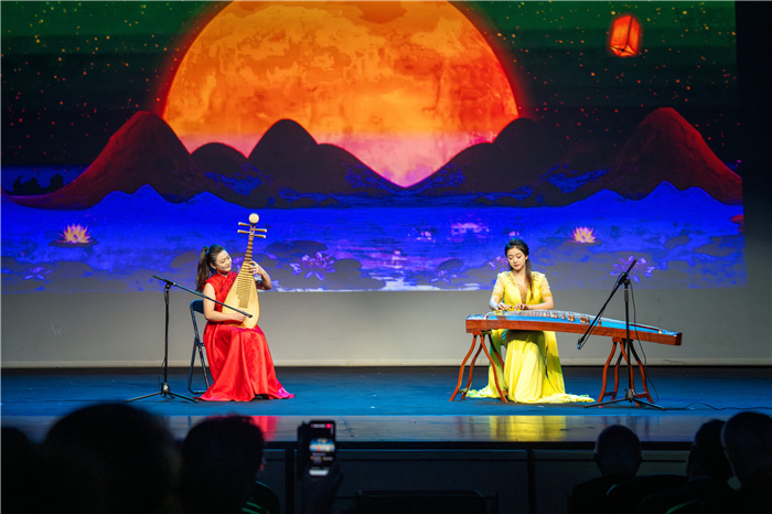  現(xiàn)場表演。中國駐希臘大使館供圖