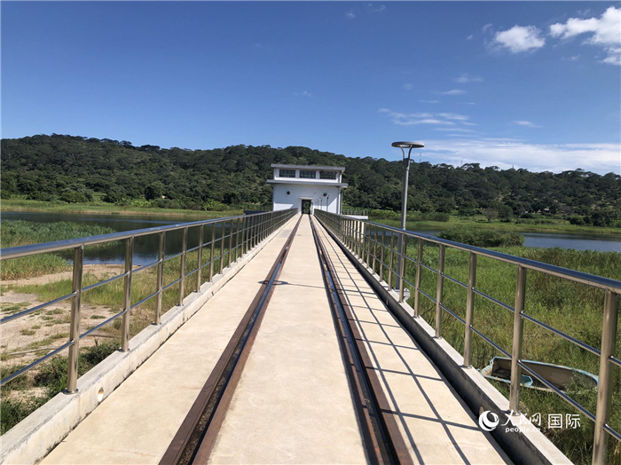 卡夫河供水項(xiàng)目。人民網(wǎng)記者 黃培昭攝