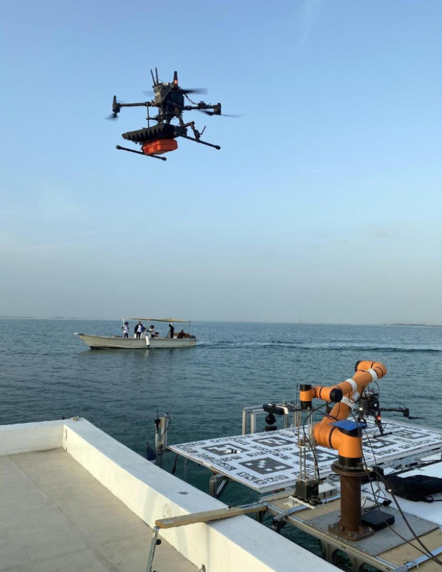 圖為飛鷹隊在比賽中。北京理工大學供圖