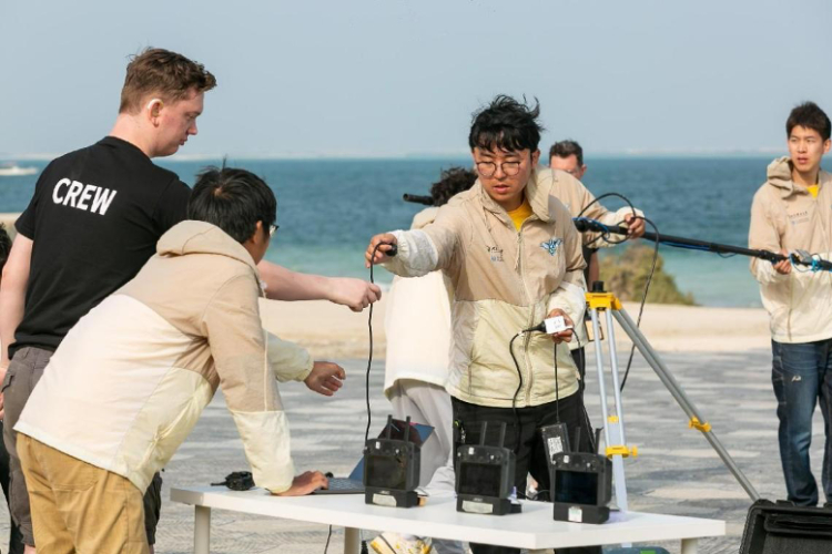 飛鷹隊在比賽中。主辦方供圖