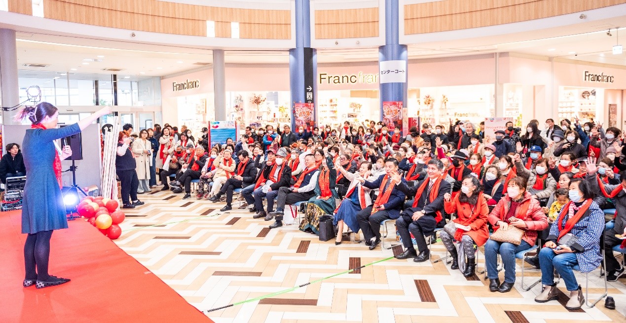 活動現(xiàn)場。中國駐大阪旅游辦事處供圖