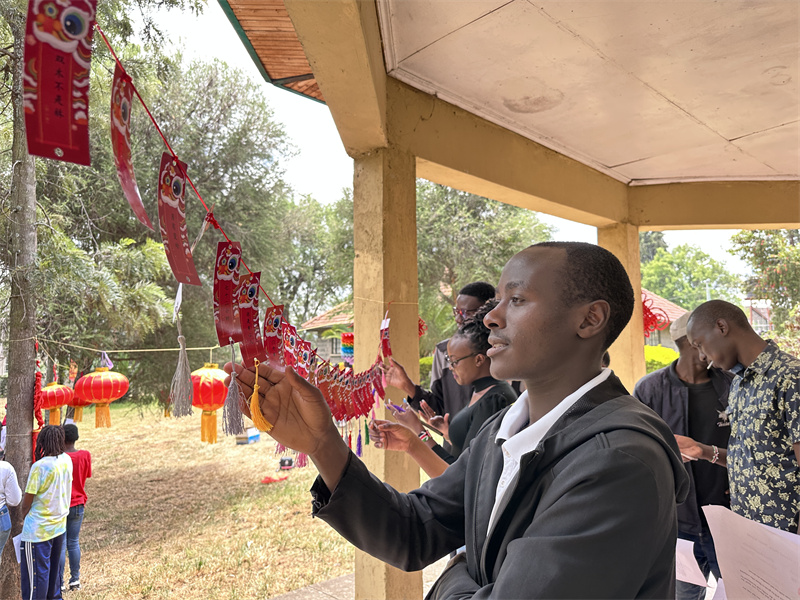 活動(dòng)現(xiàn)場?？夏醽啺８耦D大學(xué)孔子學(xué)院供圖