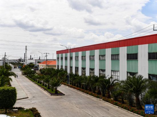 這是2024年2月16日在埃塞俄比亞杜凱姆市拍攝的東方工業(yè)園。 新華社記者 李亞輝 攝