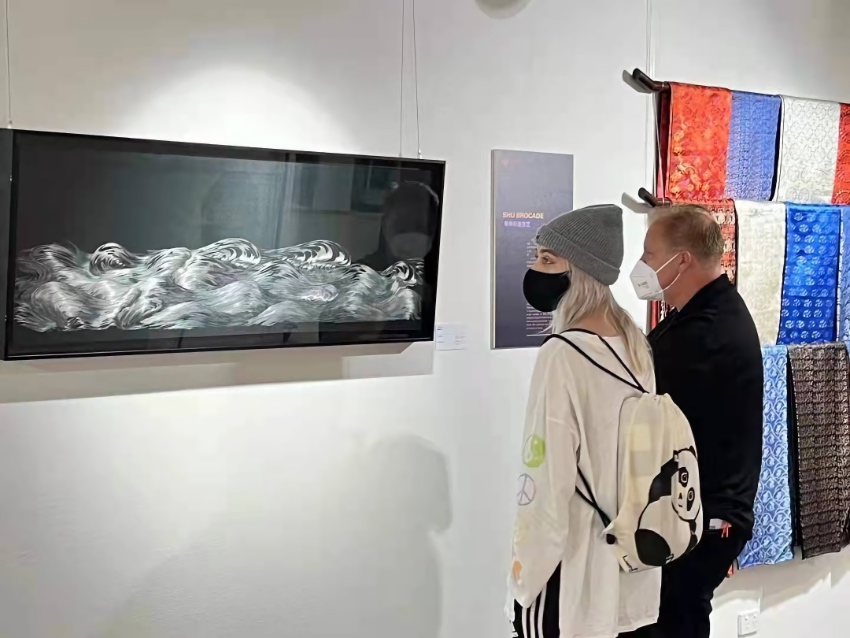 展覽現(xiàn)場(chǎng)。主辦方供圖