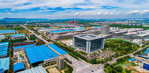 寧鄉(xiāng)高新區(qū)鳥瞰。鄧建春攝