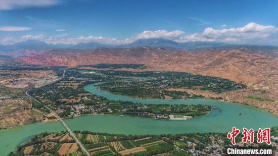 圖為青海省黃河流域。（資料圖）青海省水利廳 供圖