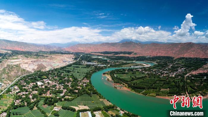 圖為青海黃河流域。(資料圖) 李玉峰 攝