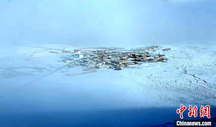 圖為普瑪江塘鄉(xiāng)冬季村景?！±丝ㄗ涌h網(wǎng)信辦供圖