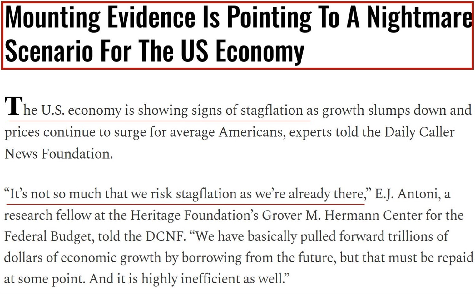 說到美國經(jīng)濟 超過四成的美國人用了這個詞！