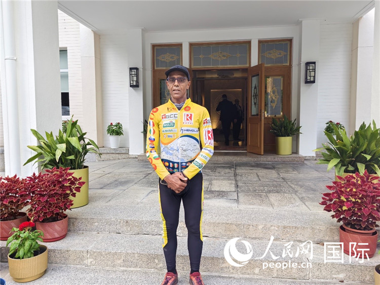 9月6日，卡里姆·穆斯塔在摩洛哥駐華大使官邸。人民網(wǎng)記者 王晶攝