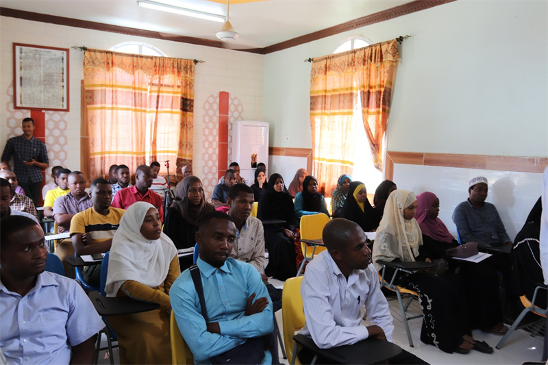 培訓現(xiàn)場。專家組供圖