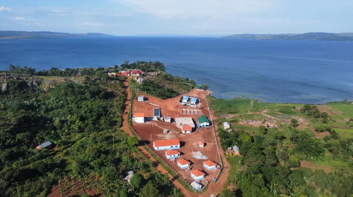 烏干達(dá)布伊奎供水項(xiàng)目建設(shè)完成。中鐵十局非洲公司供圖