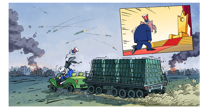 漫畫作者：馬宏亮（人民網(wǎng)版權圖片，未經(jīng)授權請勿轉載。）