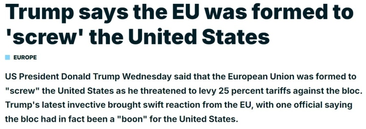 深觀察丨“只要團結(jié)，歐盟反制美國的王牌很多”