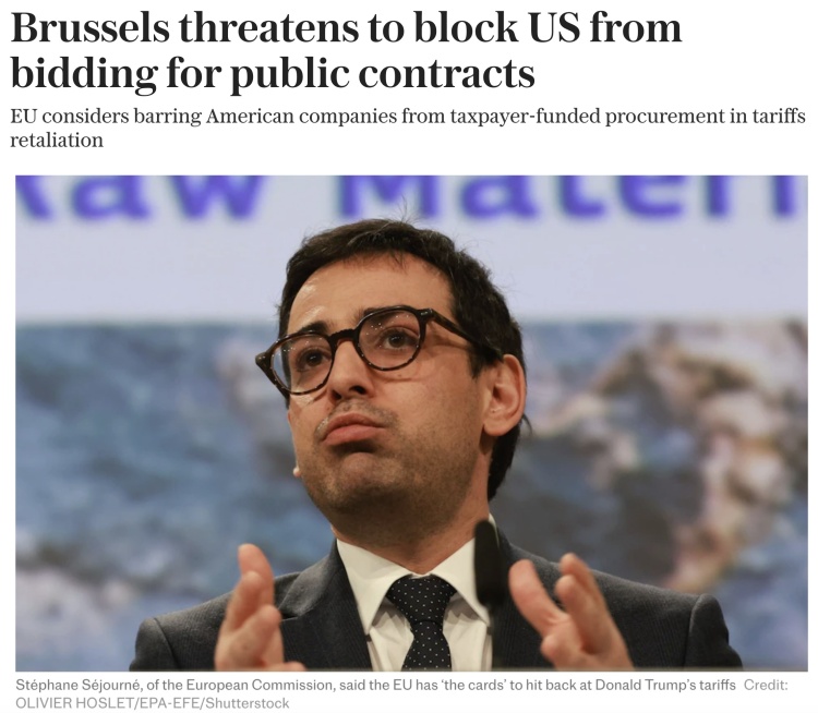 深觀察丨“只要團結(jié)，歐盟反制美國的王牌很多”