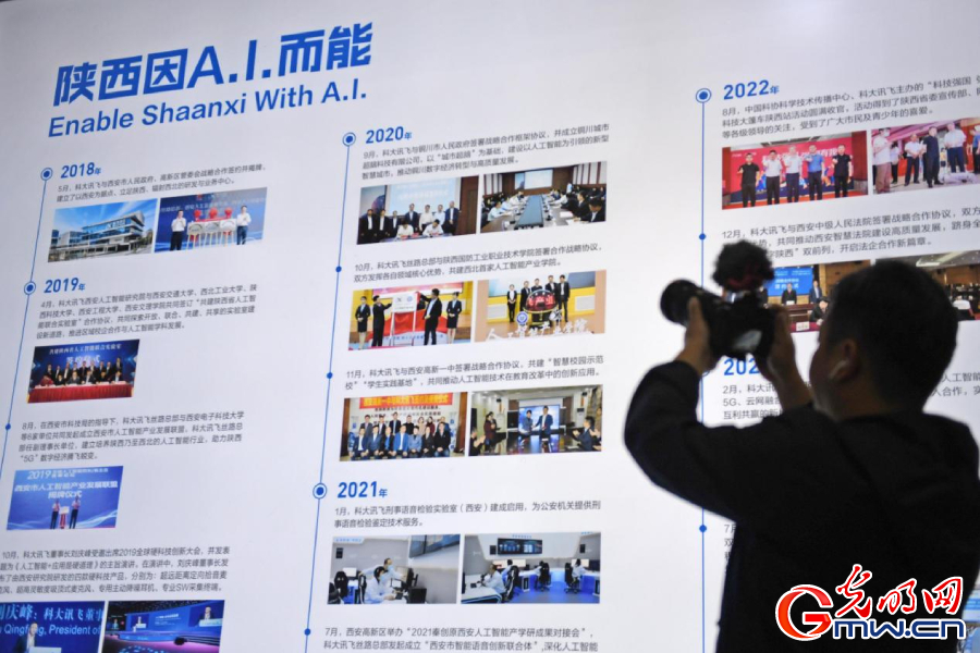 組圖丨AI、網(wǎng)絡安全、跨境電商……數(shù)字經(jīng)濟如此 “陜”耀