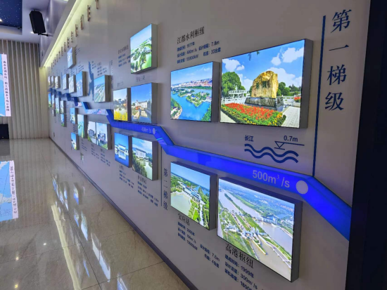 長江水跨越13級“階梯”一路北上。人民網(wǎng)記者 黃鈺攝