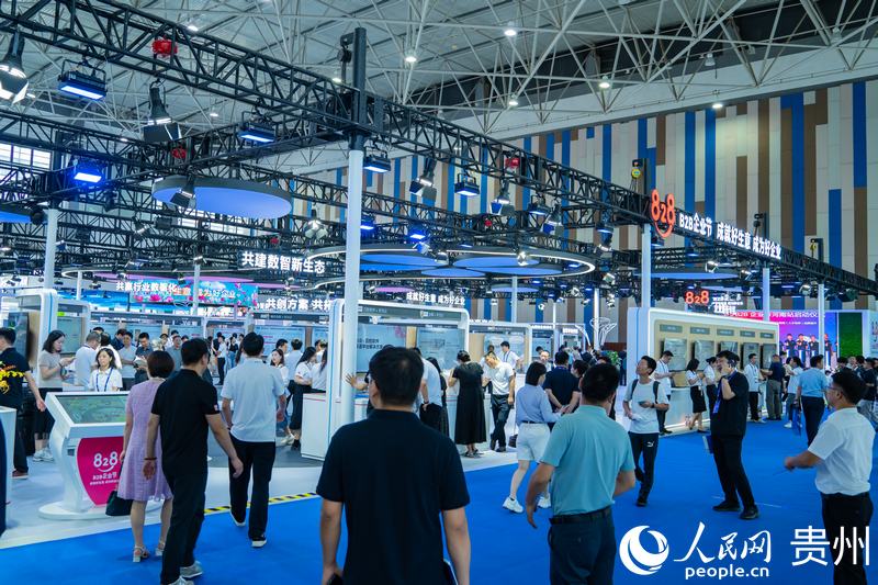 2、2024數博會共吸引400余家展商參展。人民網 陽茜攝.jpg