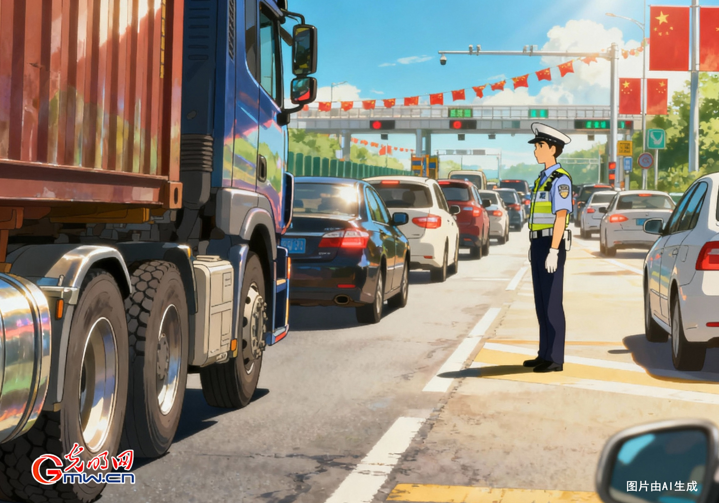 【光明漫評(píng)】國(guó)慶煙火氣，離不開勞動(dòng)者的守護(hù)