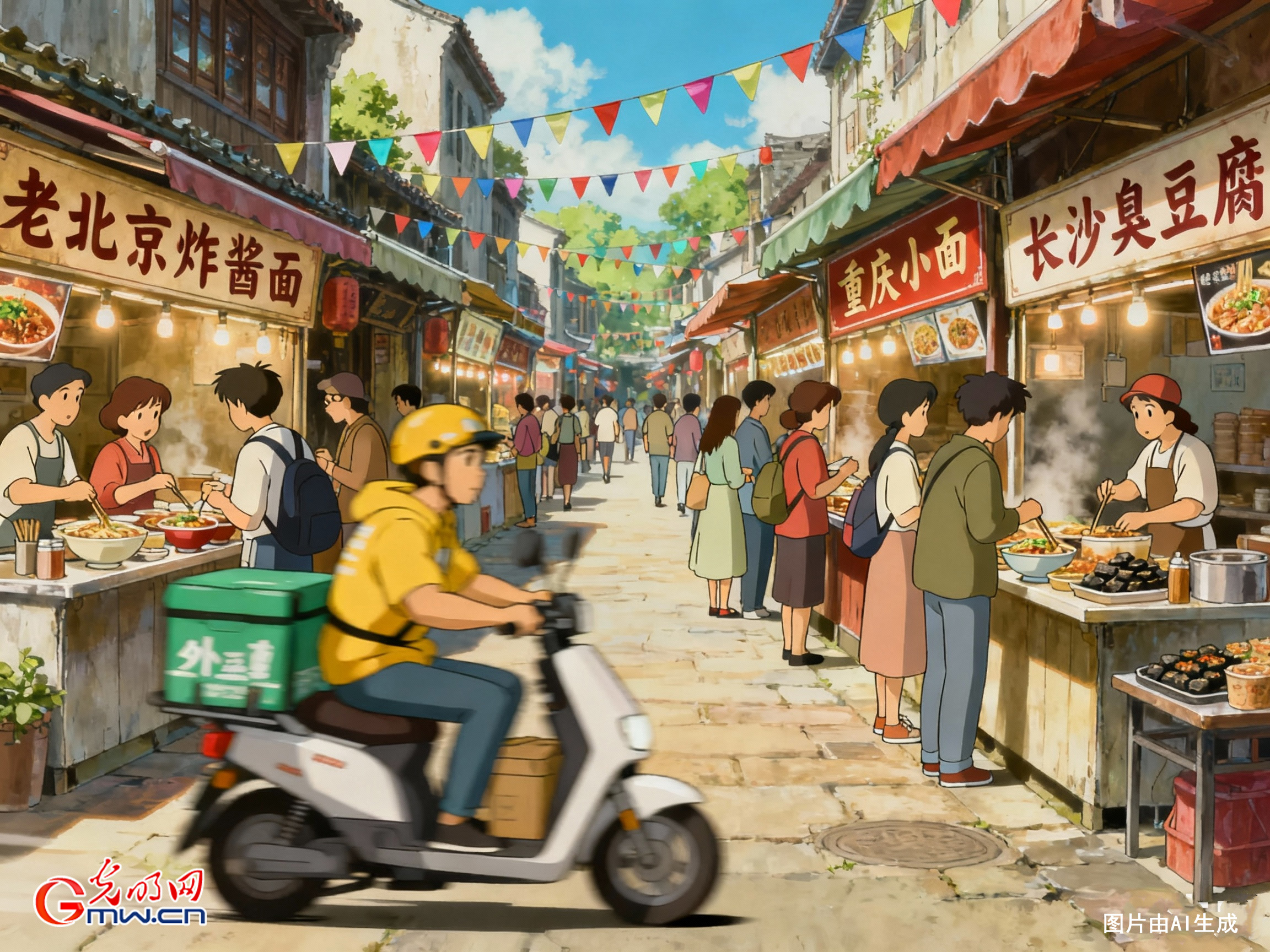 【光明漫評(píng)】國(guó)慶煙火氣，離不開勞動(dòng)者的守護(hù)