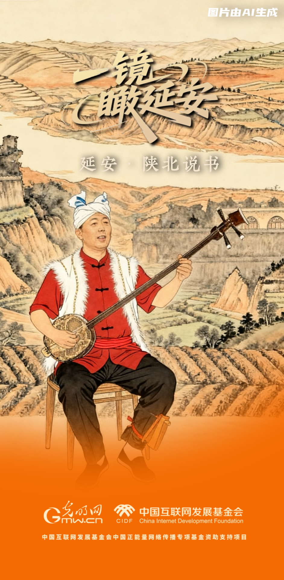 【一鏡瞰延安·AI海報】跟著這些非遺文化，感受老區(qū)風(fēng)土人情