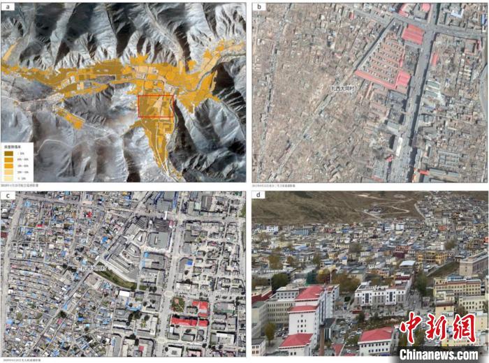 災(zāi)后重建區(qū)群眾住房條件得到根本性改善監(jiān)測結(jié)果。中科院空天院 供圖