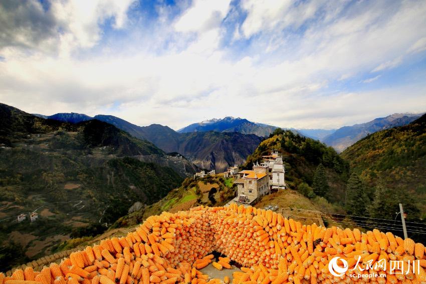 丹巴美景。李永安攝