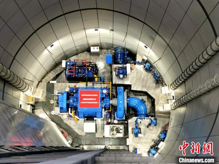 全功率變速抽蓄機組。　四川電力供圖