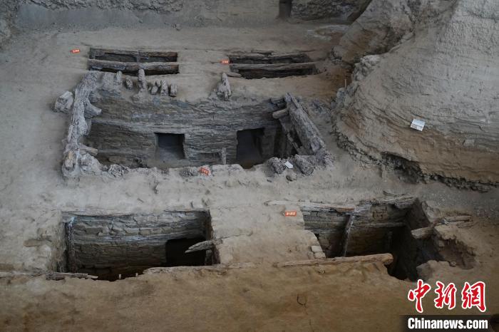 圖為2018血渭一號墓?！●R銘言 攝