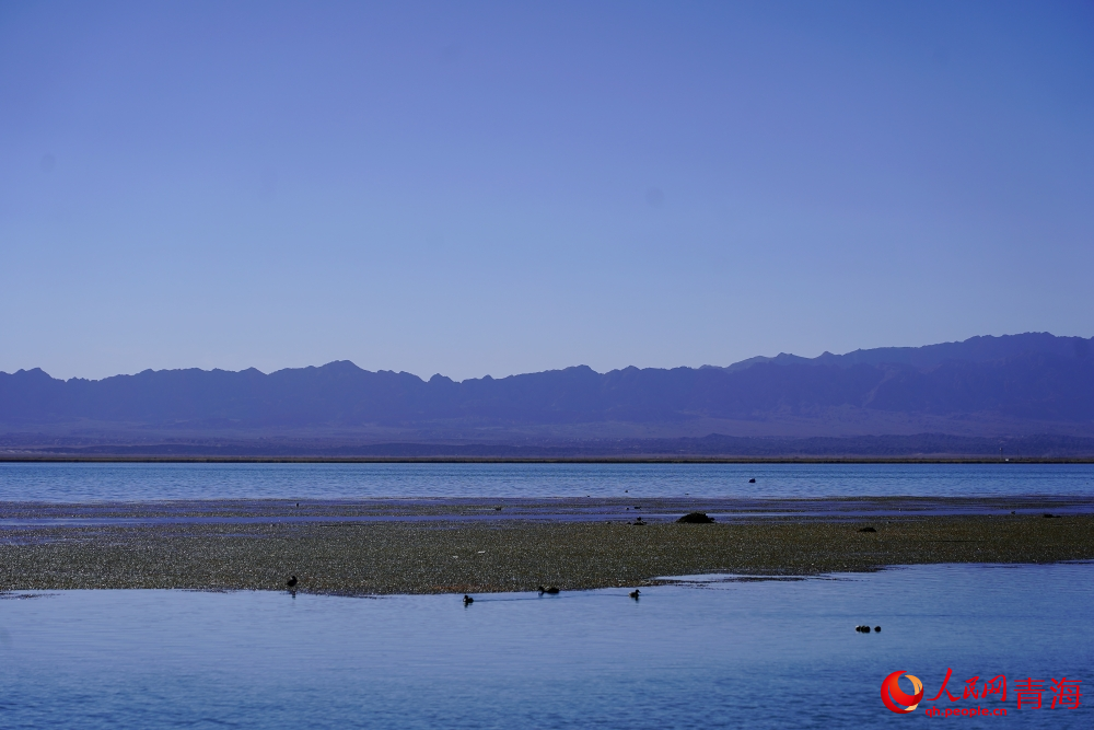 安靜的可魯克湖。人民網(wǎng) 陳明菊攝