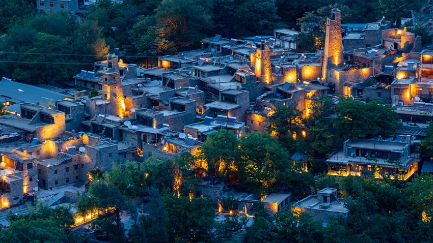 四川省阿壩州理縣桃坪村。四川省文旅廳供圖